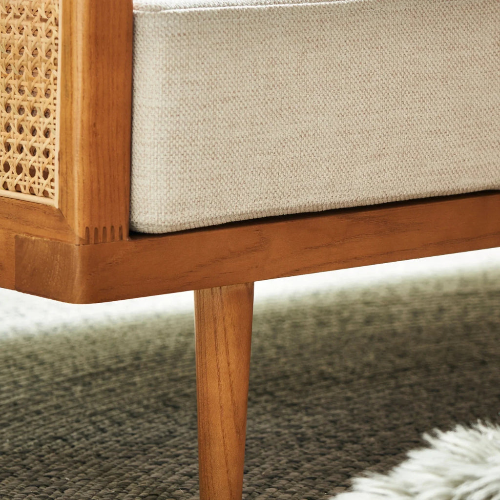 Professor Rattan Cane Sofa